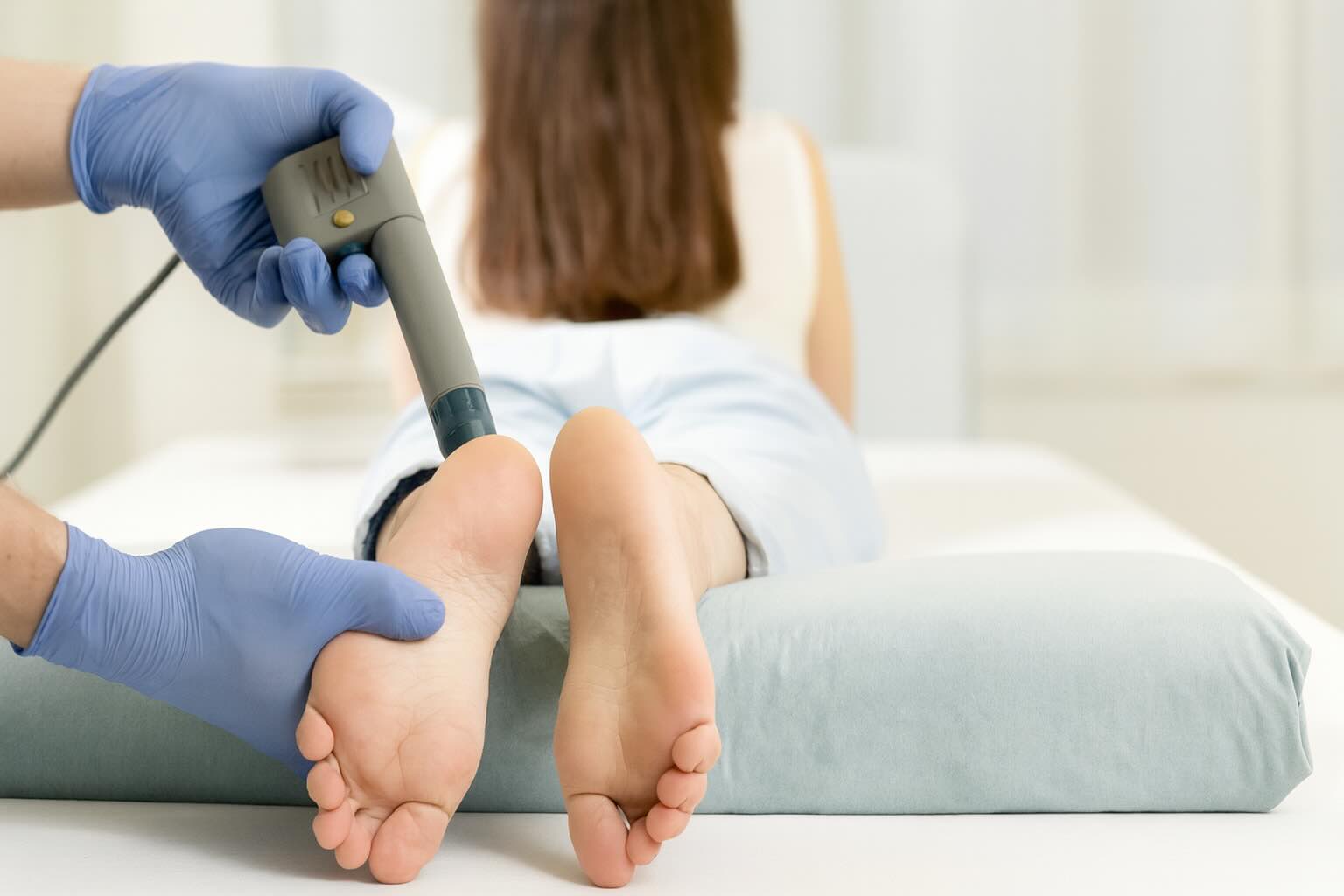Advanced therapies including shockwave, ultrasound, electrotherapy, and spinal decompression.